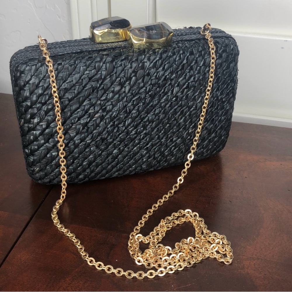 KAYU Grae Straw Crossbody/Clutch